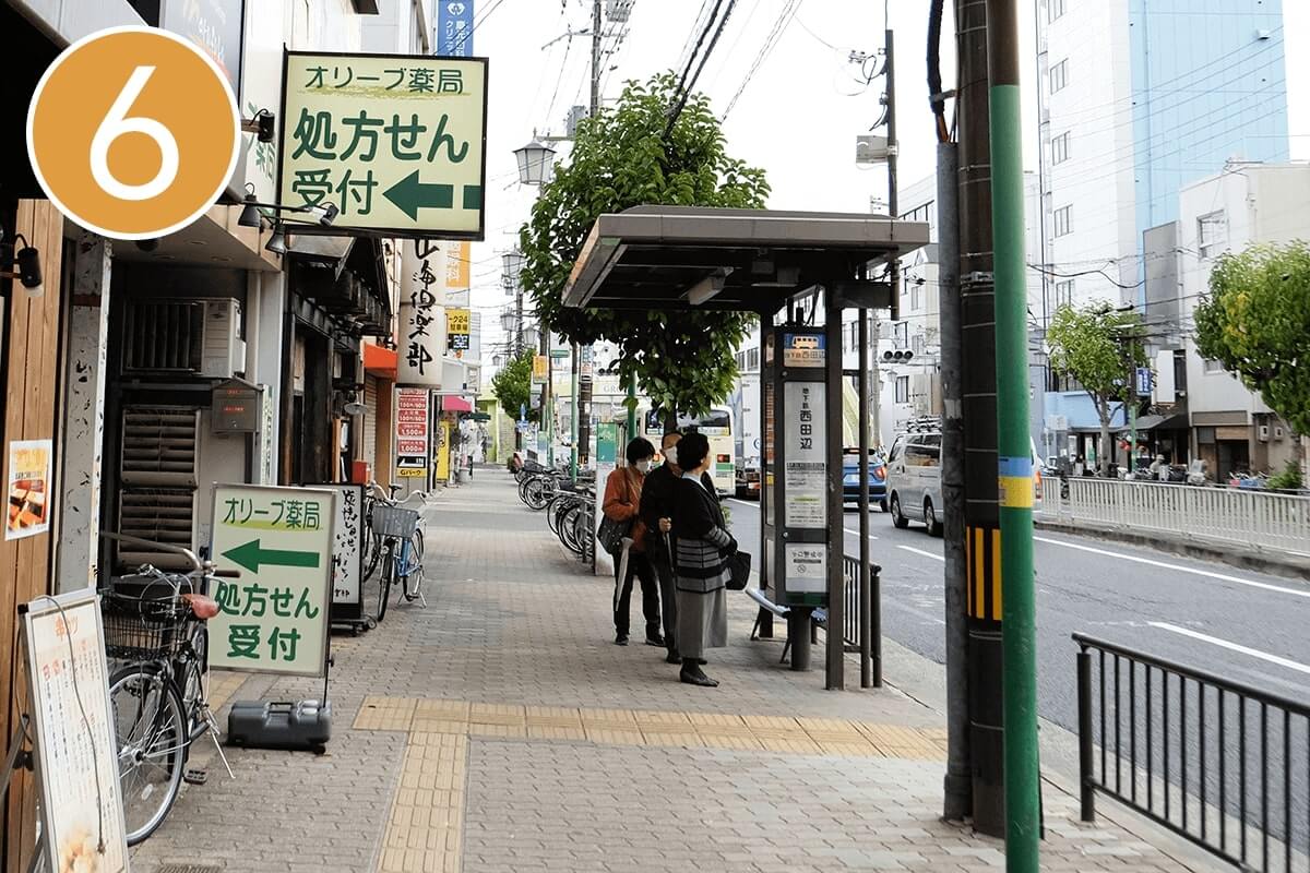 西田辺駅1版出口_02